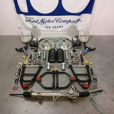 48-52 Ford Truck COIL-OVER MUSTANG II IFS 2  Drop 5x4.5 Power LHD Rack Rat Rods • $2627.95