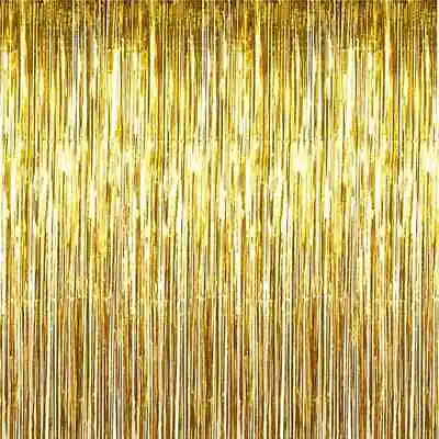 Foil Fringe Tinsel Shimmer Curtain - 2M 2.5M Or 3M. Party Decorations Backdrop • $4.67