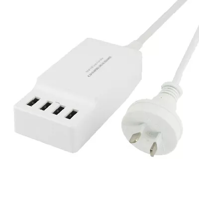 4.2 Amp 4 X USB Socket Port Desktop 240V AC Mains Wall Charger • $29.95