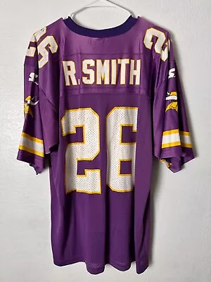 Vintage Robert Smith Minnesota Vikings #26 Football Jersey Starter 48L • $29.99