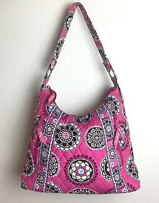 Vera Bradley Purse Handbag Shoulder Bag Lisa Cupcakes Pink Size Medium • $25