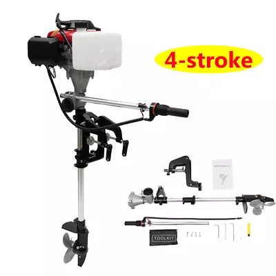 4HP HANGKAI 4Stroke Heavy Duty Outboard Motor Boat Engine W/Air Cooling System • $292