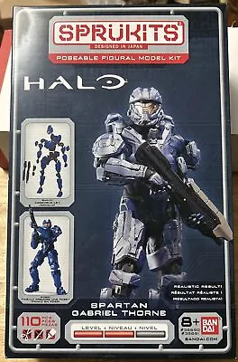 Bandai SpruKits Halo Spartan Gabriel Thorne Action Figure Level 2 Model Kit • $25