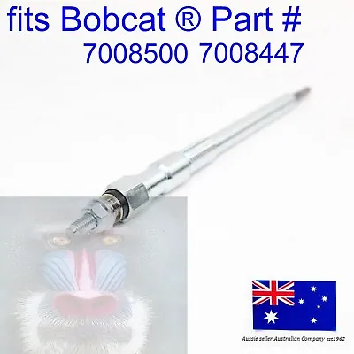 Fits Bobcat Glow Plug Candle 7008500 7008447 S630 S650 T630 T650 Kubota V3307 • $29.53