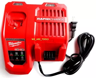 NEW GENUINE RAPID Milwaukee 48-59-1808 Charger M12 M18 18 Volt 12 Volt 18 Volt • $67.97