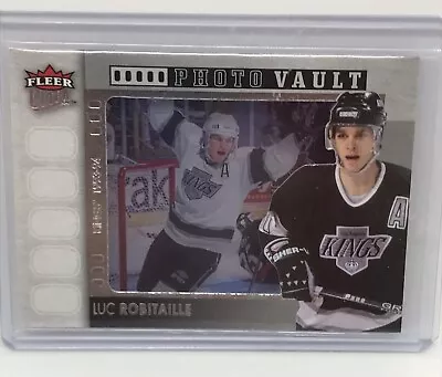 2014-15 FLEER ULTRA PHOTO VAULT Luc Robitaille Los Angeles #PV-LR  • $14.58