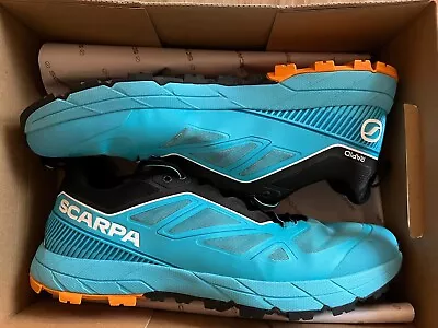 SCARPA RAPID Approach/Trail Running Shoe Vibram Megagrip Outsole Sock-Fit • $175