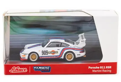 Schuco X Tarmac Works COLLAB64 Porsche 911 RSR - Martini Racing 1:64 Diecast Car • $18.99