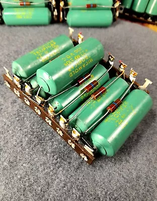 6 Vintage Micamold Tropicap Capacitor .22 MFD 400v Each With Its Own Terminal • $19.50