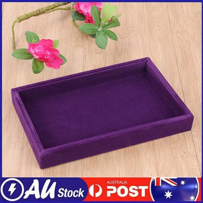 Earrings Bracelet Ring Jewelry Box Tray Display Stand Holder Organizer • $10.90