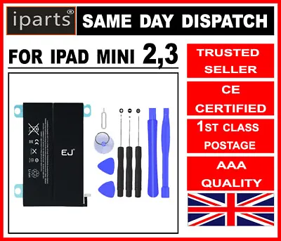 £12.15 • Buy IPARTS® Genuine Quality Battery Replacement For IPad Mini 2 3 A1489 A1490 A1491