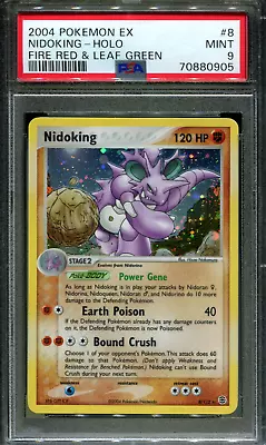 $70 • Buy Nidoking - 8/112 - PSA 9 - Holo - FRLG - Pokemon - 80905