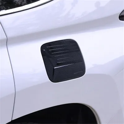 $28.73 • Buy For Mitsubishi Pajero Sport 2016-2022 Carbon Black Fuel Oil Cap Tank Door Cover