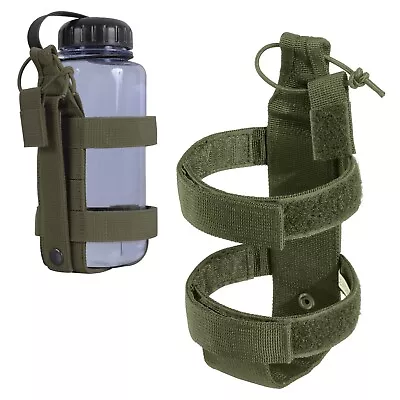 Rothco Olive Drab Lightweight MOLLE Compatible Water Bottle Carrier • $10.99