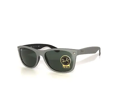 Rayban 2132 6464/13 58 Rubber Gray Green G-15 Sunglasses Wayfarer RB2132 Ray Ban • $159.99