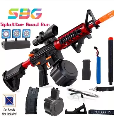 Red M416 Rifle Electric Gel Ball Blaster Automatic & Manual Mode Toy Sniper 36” • $75