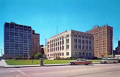 Midland Texas Midland County Court House Postcard • $9.44