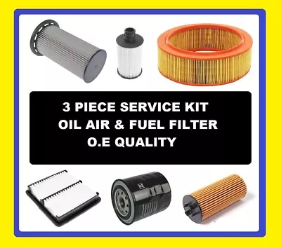 Oil Air Fuel Filter FOR Fiat Punto Petrol 60 1.2 199519961997199819992000 • £17.25