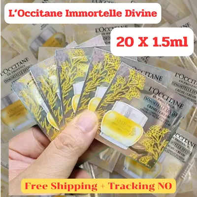 Lot Of 20 - L’Occitane Immortelle Divine Cream 1.5ml • $39.99