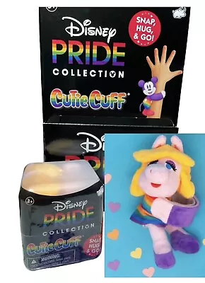 Disney Pride Cutie Cuff MISS PIGGY Rainbow Collection Plush Toy - SINGLE • $12.95