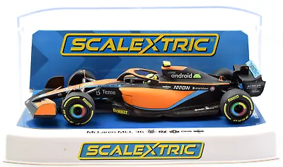 Scalextric McLaren MCL36 - Lando Norris DPR 1/32 Formula 1 F1 Slot Car C4424 • $64.99