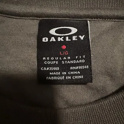 Oakley Chips Thermal Crew Sweatshirt Mens Size Lg • $16