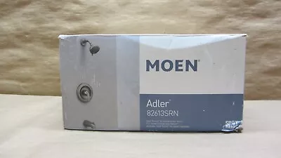 MOEN 81613SRN Adler 1-Handle 4-Spray Tub & Shower Faucet Brushed Nickel W/Valve • $59.99