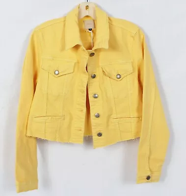 Joe's Jeans Crop Denim Marigold Jacket Size M • $125