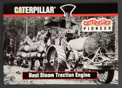 Steam Traction Engine 1993 Caterpillar Tractor Card #3 (NM) • $1.98