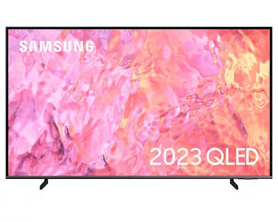 50 Inch Samsung Q65C QE50Q65CAUXXU QLED 4K HDR Smart TV - Black RRP 1499 • £499