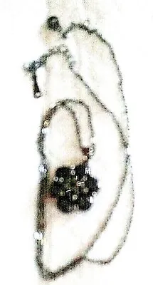  Vintage To Now - Designer Necklace - Gun Metal Tone - 20  • £26.04