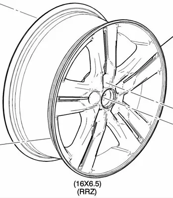 Genuine Holden New 16  X 6.5  Silver Wheel To Suit Holden TJ Trax 2018 Only • $527.50