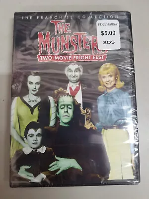 The Munsters Two-Movie Fright Fest DVD Jo McDonnell NEW • $6.30