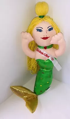 Vintage Jessica Simpson Chicken Of The Sea Mermaid Stuff Plush Advertising Doll • $16.69