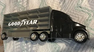 GOODYEAR SEMI-TRUCK FOR HOT WHEELS Or MATCHBOX 1:64 Car CASE REDBOX • $22.50