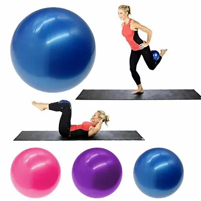 $6.20 • Buy Womens 9inch Body Pilates Mini Exercise Ball For Fitness Bender Toning Yoga