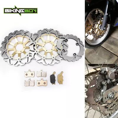 3 Front Rear Brake Rotor Disc Pads For Honda CBR900RR CBR 900 RR 92 93 Fireblade • $208.91