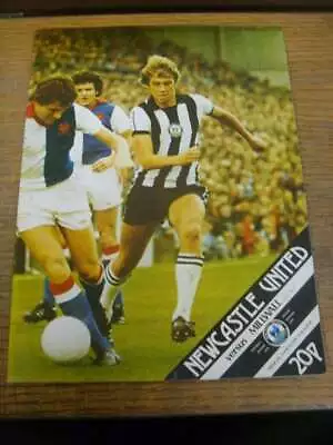 11/11/1978 Newcastle United V Millwall • £3.99