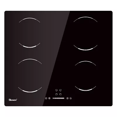 GIONIEN Induction Hob 60cm 4 Ring Electric Hob Bulit In Induction Cooker Hob • £148.79