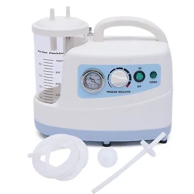 $164.35 • Buy Emergency Medical Vacuum Aspirator Machine Portable Dental Phlegm Suction Unit