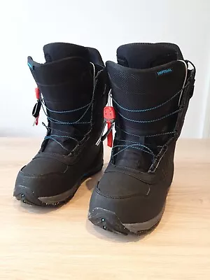 Burton Imperial 3 Snowboarding Boots Black UK 8.5 / EU 41.5 Imprint 3 • £79.99