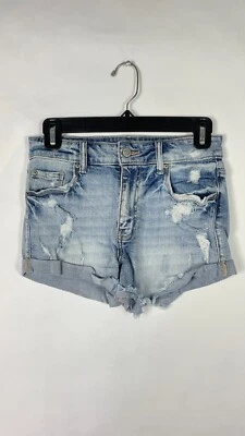$17.02 • Buy Eunina Cut-Off Shorts Women's Size Medium Kara High Rise Shortie Size XS
