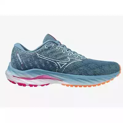 Mizuno Wave Inspire 19 Provincial Blue/White 411398.5B00 Women's Size 7.5 Medium • $103