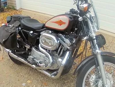$1137.40 • Buy Thunderheader 2 Into 1 Chrome Exhaust Pipe System Harley Sportster XL 1986-2003
