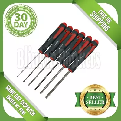 6pc Hex Screwdriver Set Alan Allen 1.522.53.3.54mm Precision Metric Driver • £5.39