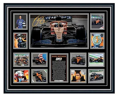 $119.99 • Buy Daniel Ricciardo F1 2021 Mclaren Signed Limited Edition Framed Memorabilia