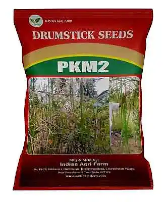 Iagrifarm Moringa/Drumstick Seebs - PKM2 Variety -250 Gm USA/UK SHIP + • $62.04