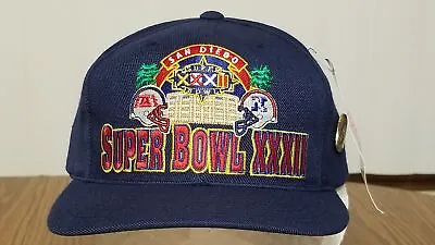 1998 American Needle Super Bowl XXXII Broncos-Packers Snapback New With Tag UP1 • $29.88