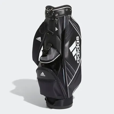 Adidas Golf Men's Cart Caddy Bag MBF64 HA3209 Must Haves 9x47in 2.9kg Black • $231.57