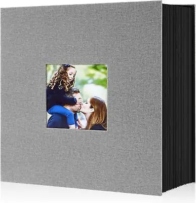 £28.99 • Buy Photo Album 6x4 Slip In, Linen Extra Large Capacity 1000 Pockets 10x15cm